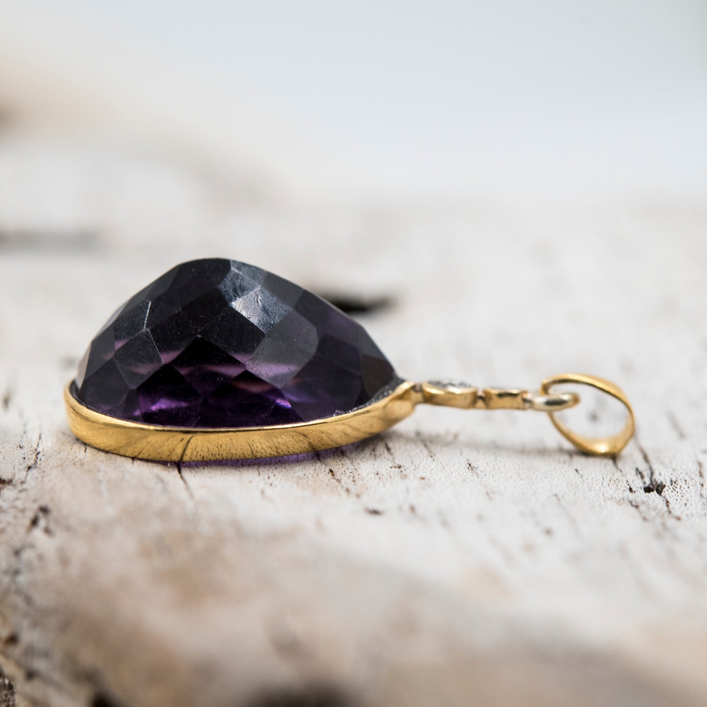 14 Karat Gold | Amethyst Pendant Collection