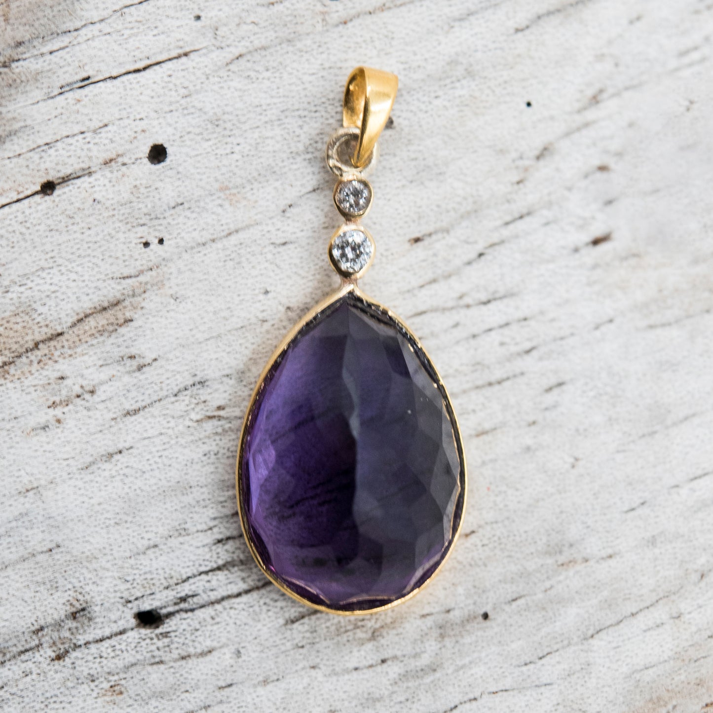 14 Karat Gold | Amethyst Pendant Collection