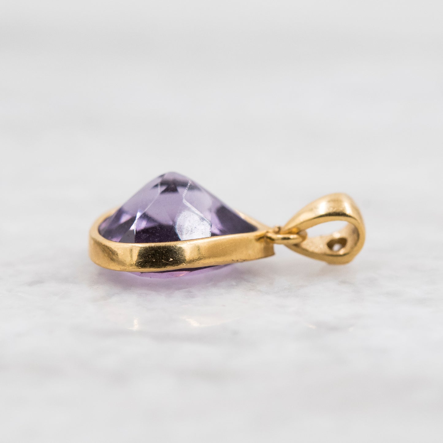 14 Karat Gold | Amethyst Pendant Collection