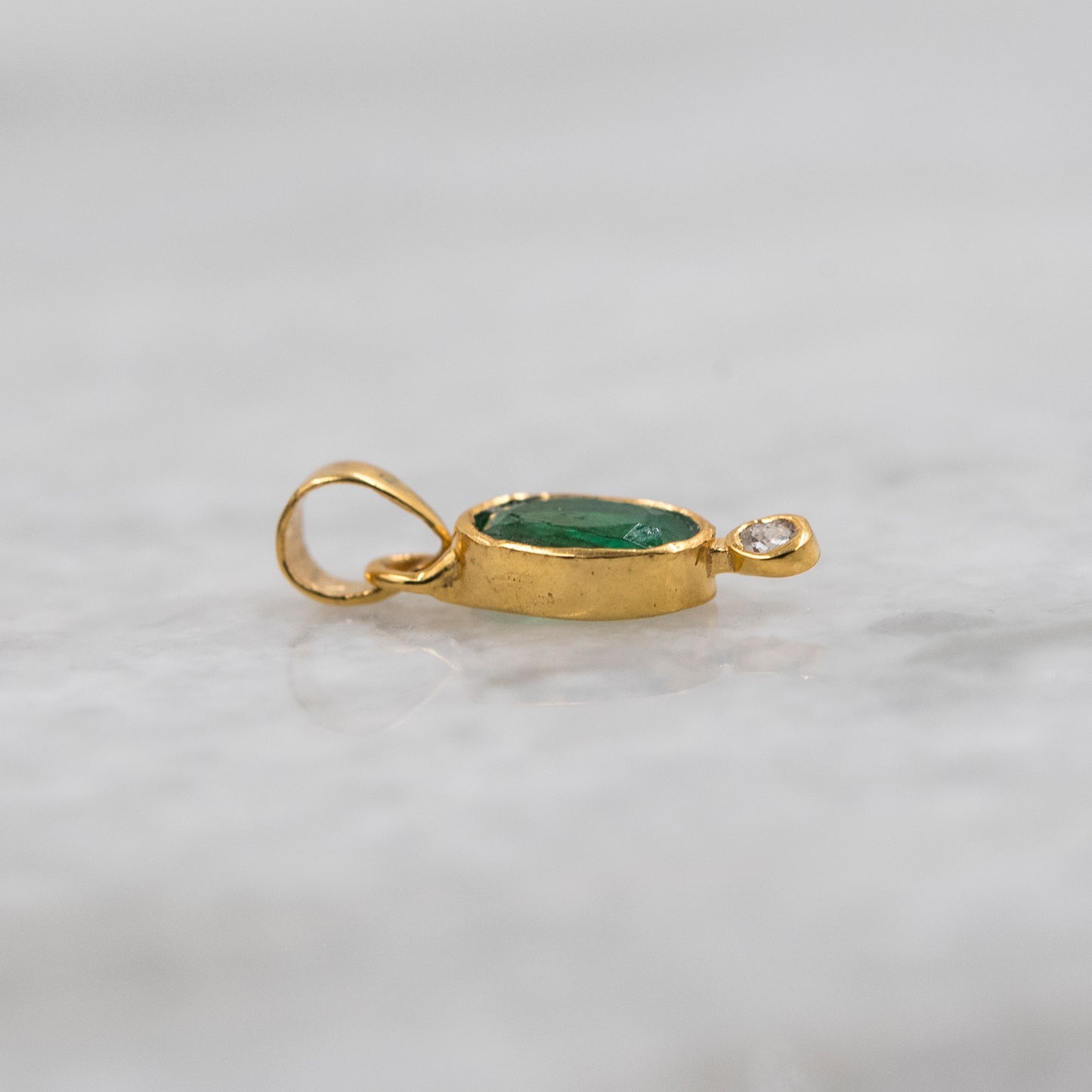 14 Karat Gold | Emerald Pendant Collection