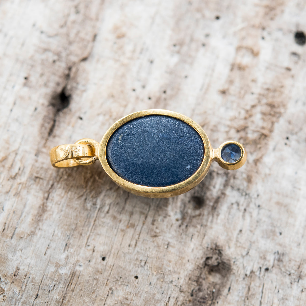 14 Karat Gold | Star Sapphire & Diamond Pendant Collection