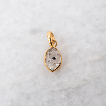 14 Karat Gold | Herkimer Diamond Pendant Collection