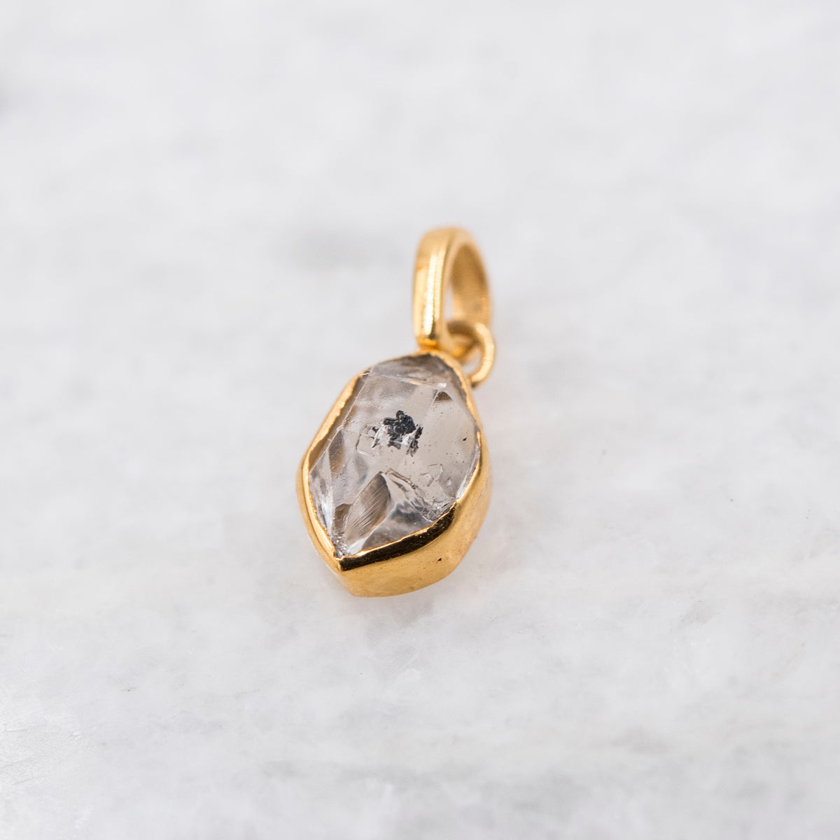 14 Karat Gold | Herkimer Diamond Pendant Collection