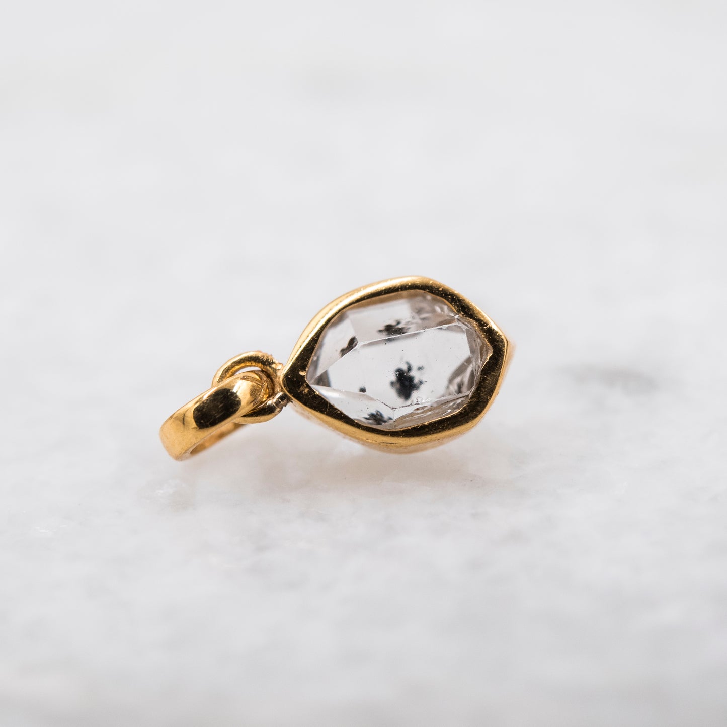 14 Karat Gold | Herkimer Diamond Pendant Collection