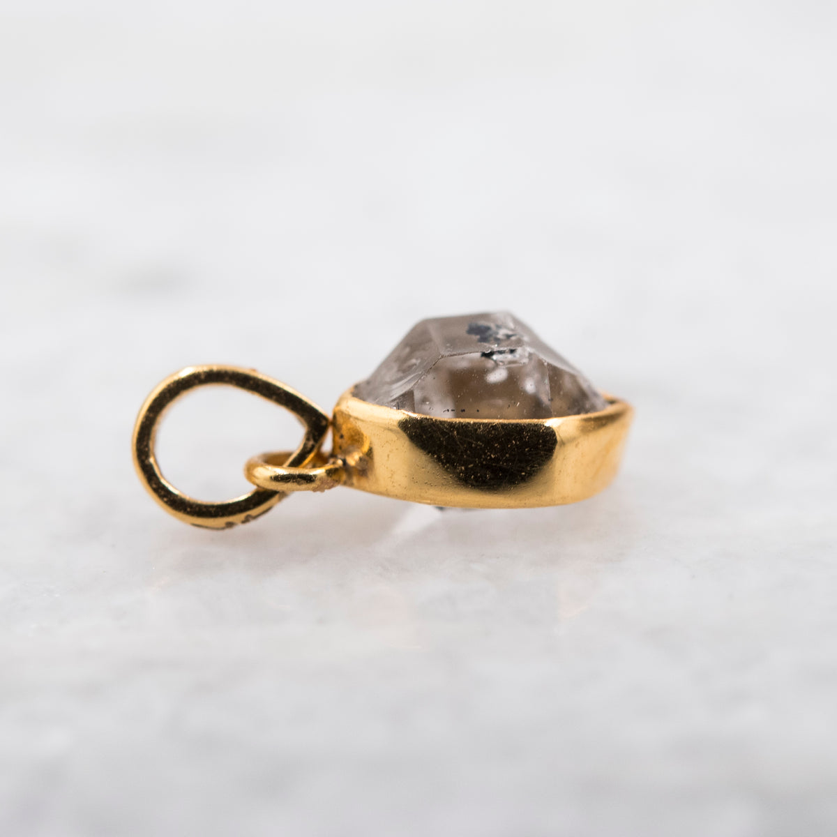 14 Karat Gold | Herkimer Diamond Pendant Collection