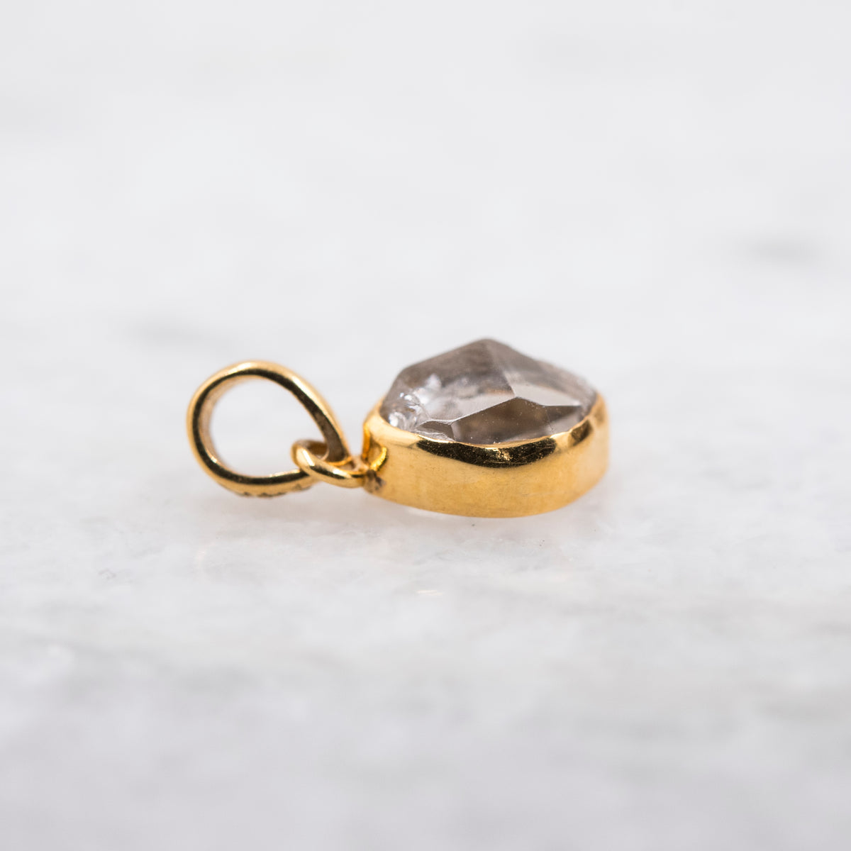 14 Karat Gold | Herkimer Diamond Pendant Collection