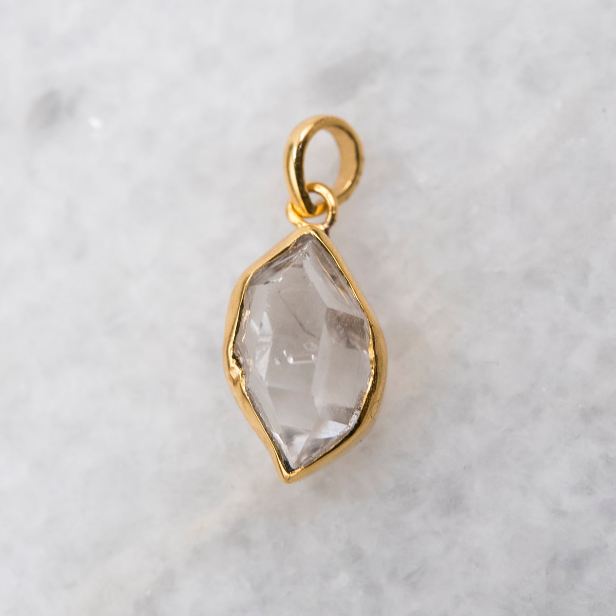 14 Karat Gold | Herkimer Diamond Pendant Collection