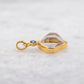 14 Karat Gold | Herkimer Diamond w/ faceted Sapphire Pendant Collection