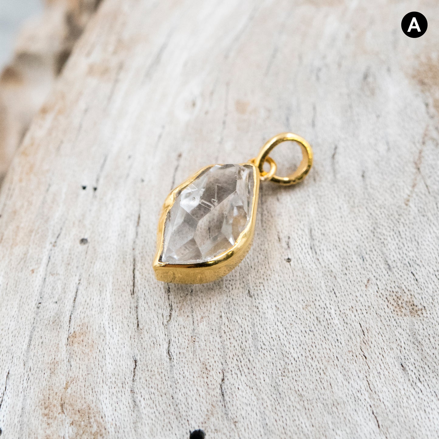 14 Karat Gold | Herkimer Diamond Pendant Collection