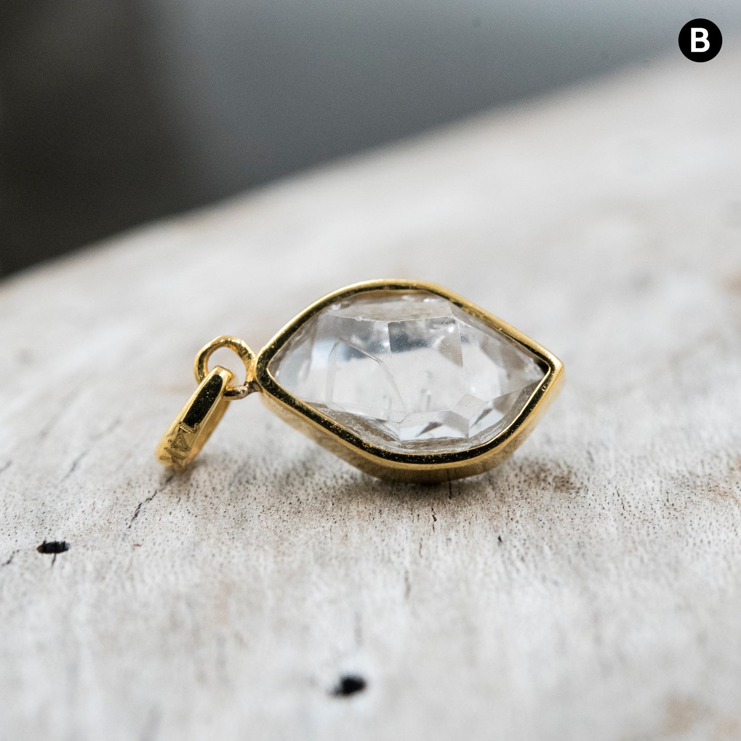 14 Karat Gold | Herkimer Diamond Pendant Collection