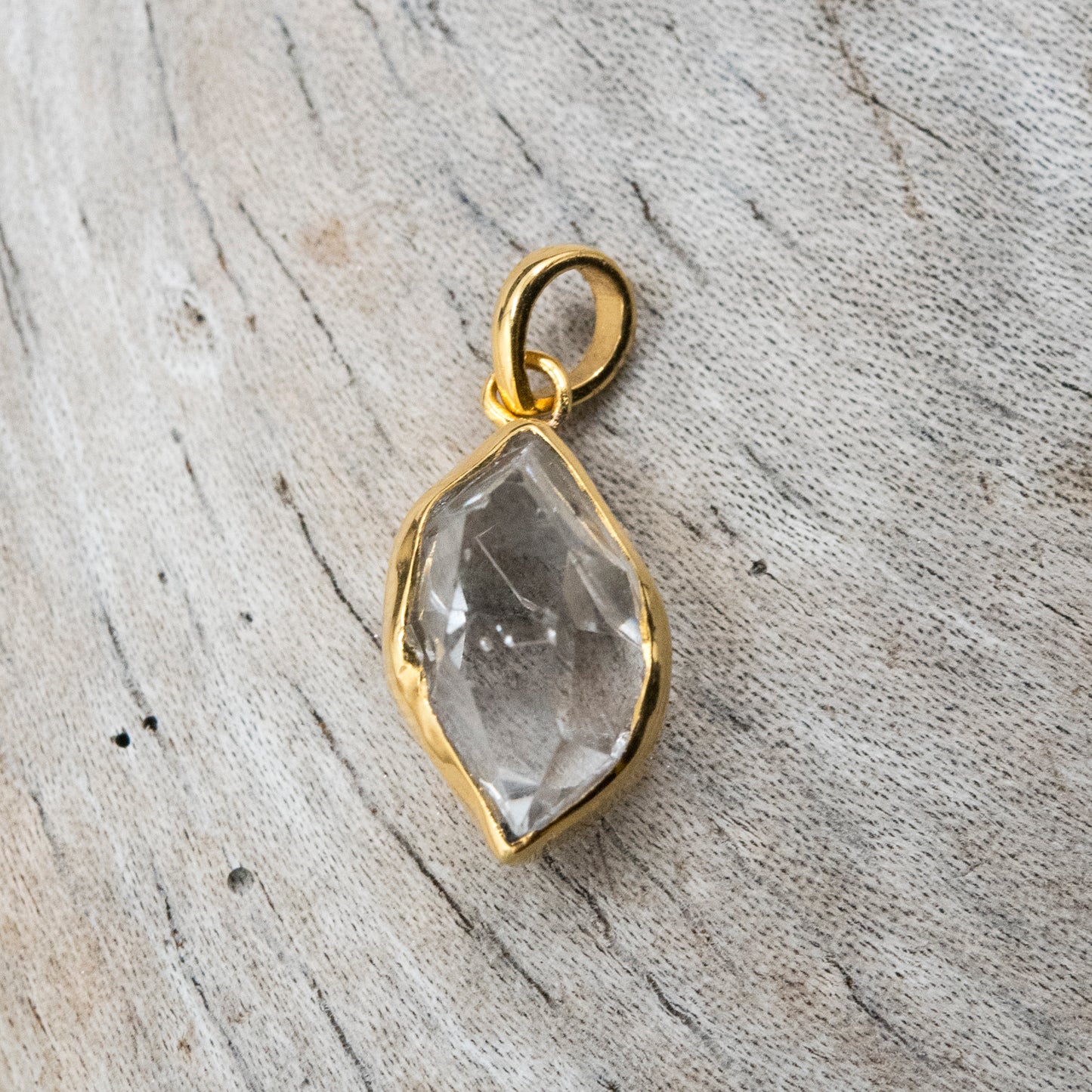 14 Karat Gold | Herkimer Diamond Pendant Collection