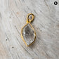 14 Karat Gold | Herkimer Diamond Pendant Collection