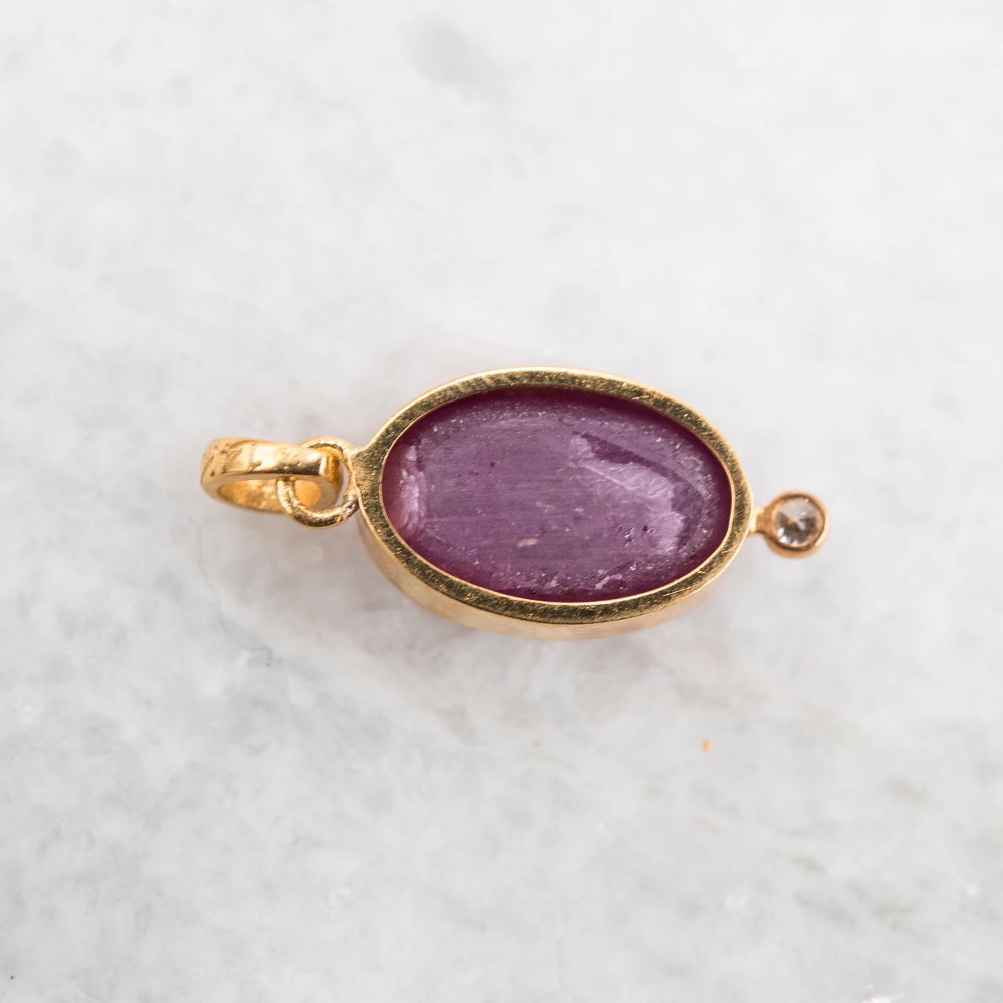 14 Karat Gold | Star Ruby & Diamond Pendant Collection