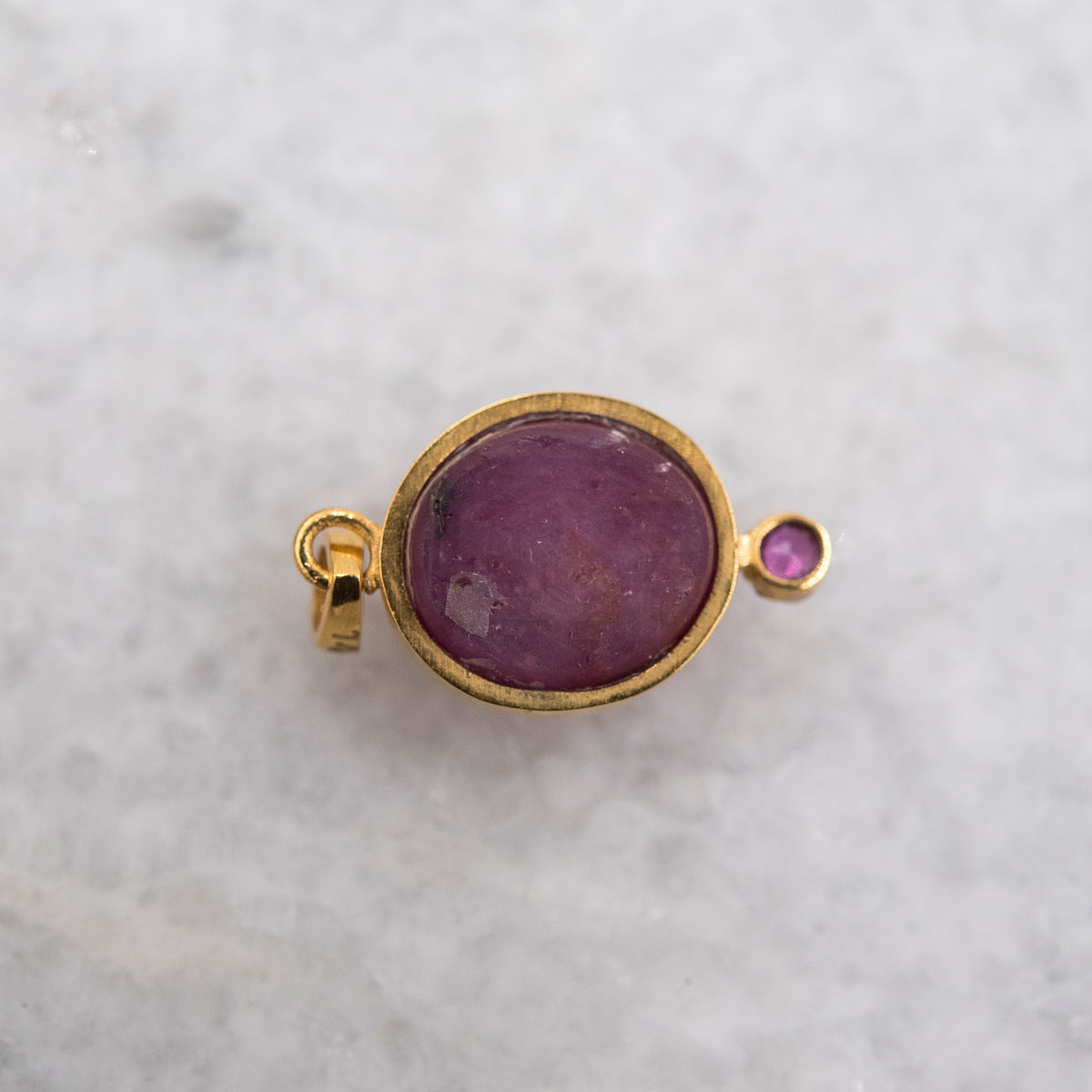 14 Karat Gold | Star Ruby & faceted Ruby Pendant Collection