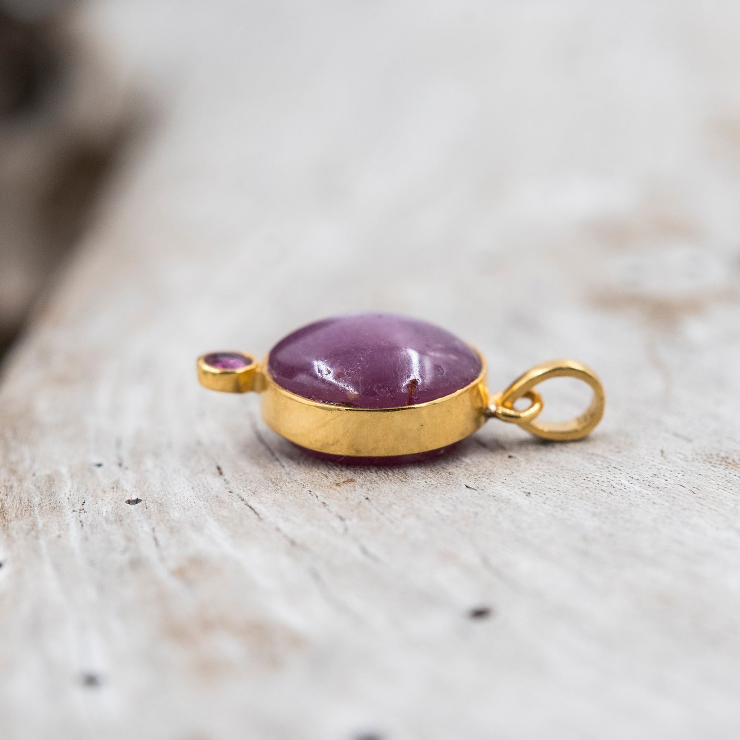 14 Karat Gold | Star Ruby & faceted Ruby Pendant Collection