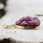 14 Karat Gold | Handcarved Ganesh Ruby Pendant