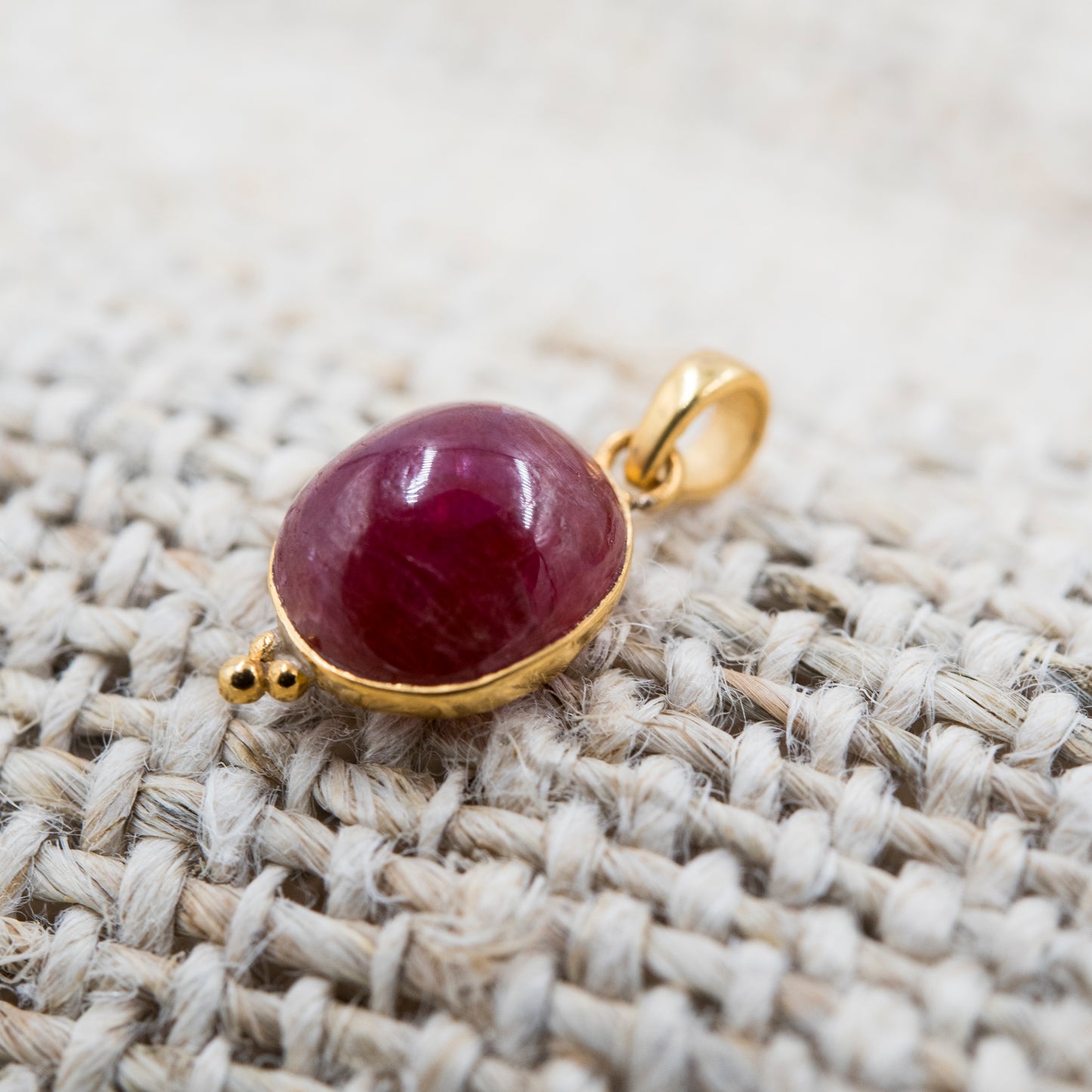 14 Karat Gold | Pink Tourmaline Pendant