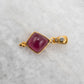 14 Karat Gold | Pink Tourmaline & Diamond Pendant Collection
