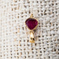 14 Karat Gold | Pink Tourmaline & Diamond Pendant Collection