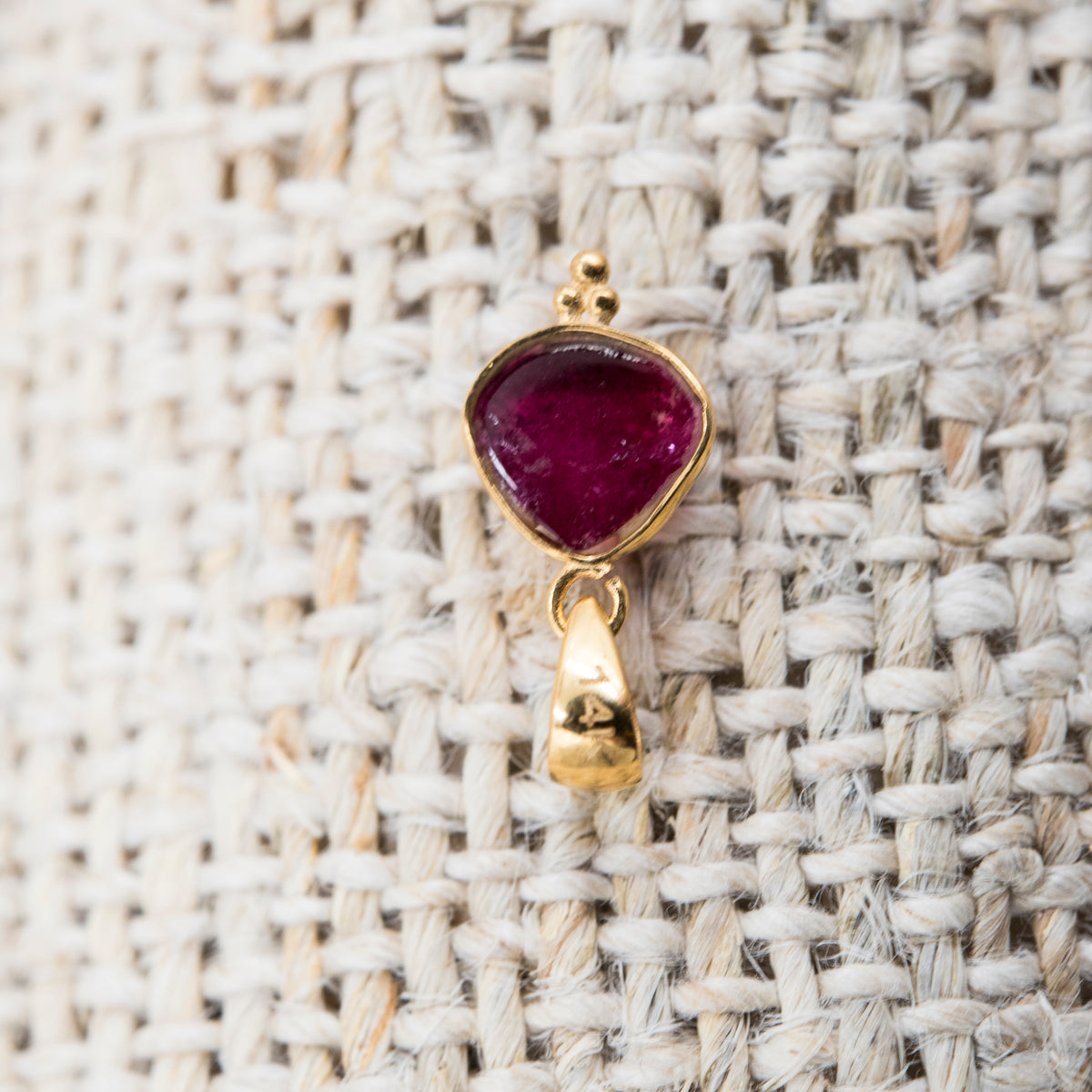 14 Karat Gold | Pink Tourmaline & Diamond Pendant Collection