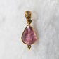 14 Karat Gold | Pink Tourmaline & Diamond Pendant Collection