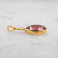 14 Karat Gold | Pink Tourmaline & Diamond Pendant Collection