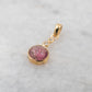 14 Karat Gold | Pink Tourmaline & Diamond Pendant Collection