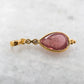 14 Karat Gold | Pink Tourmaline & Diamond Pendant Collection
