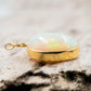 14 Karat Gold | XXL Ethiopian Opal w/ Diamond and Emerald Pendant