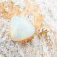 14 Karat Gold | Ethiopian Opal & Diamond Pendant