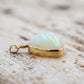 14 Karat Gold | Ethiopian Opal & Diamond Pendant