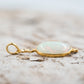 14 Karat Gold | Ethiopian Opal & Diamond Pendant