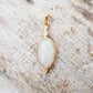 14 Karat Gold | Ethiopian Opal & Diamond Pendant