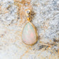14 Karat Gold | Ethiopian Opal & Diamond Pendant