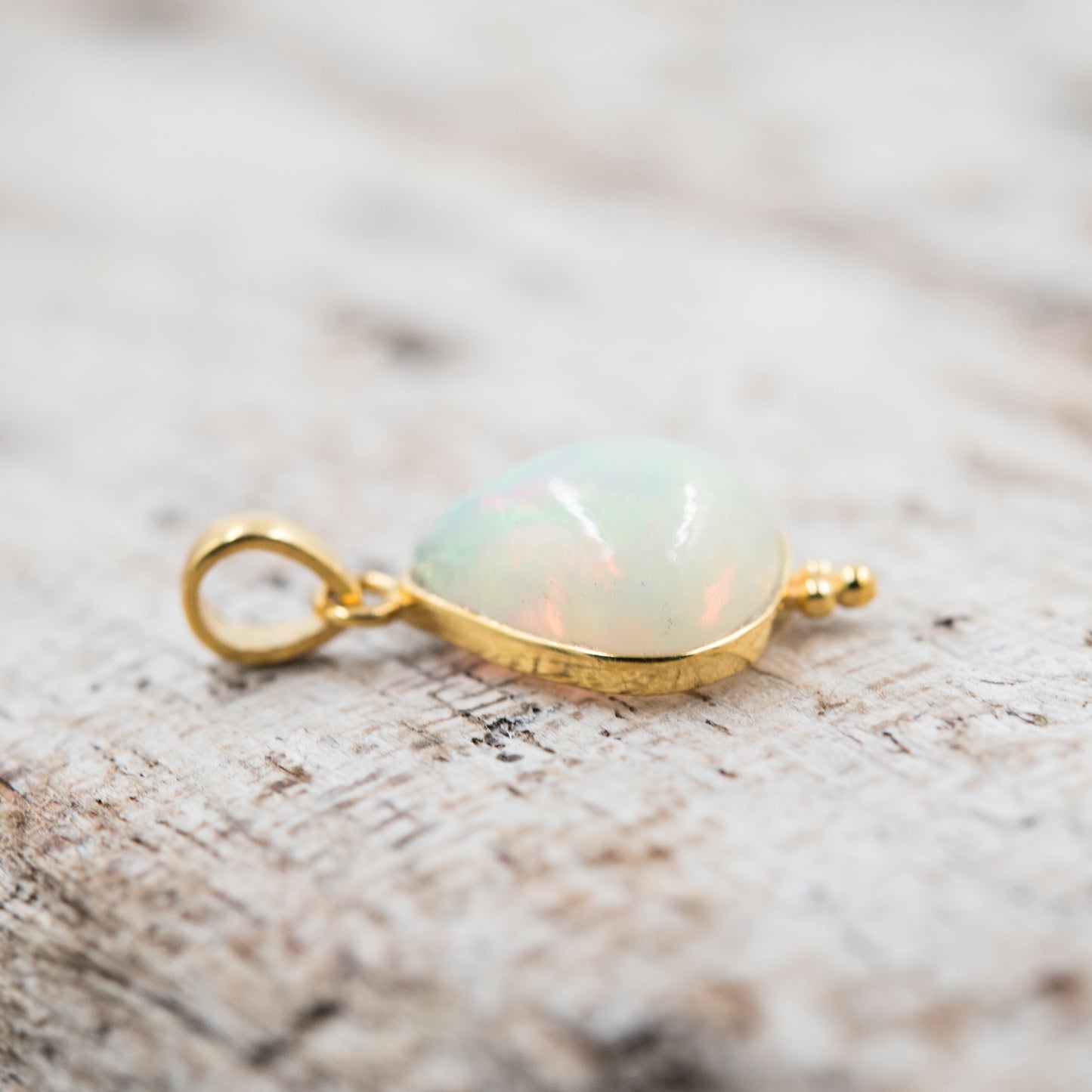 14 Karat Gold | Ethiopian Opal Pendants