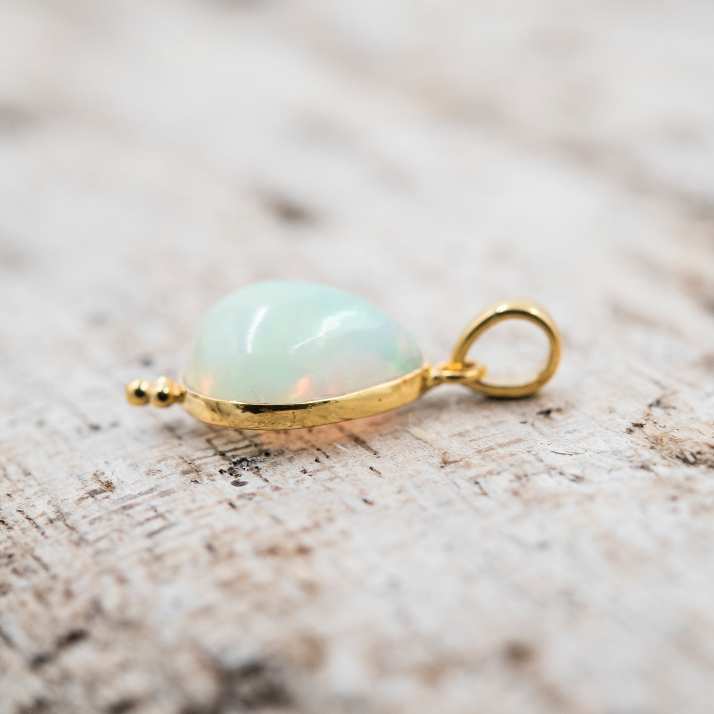 14 Karat Gold | Ethiopian Opal Pendants