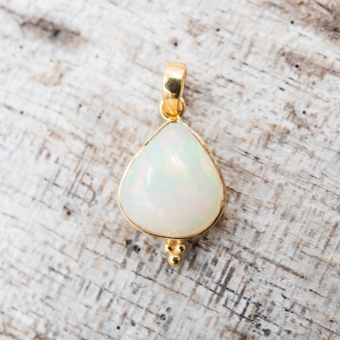 14 Karat Gold | Ethiopian Opal Pendants