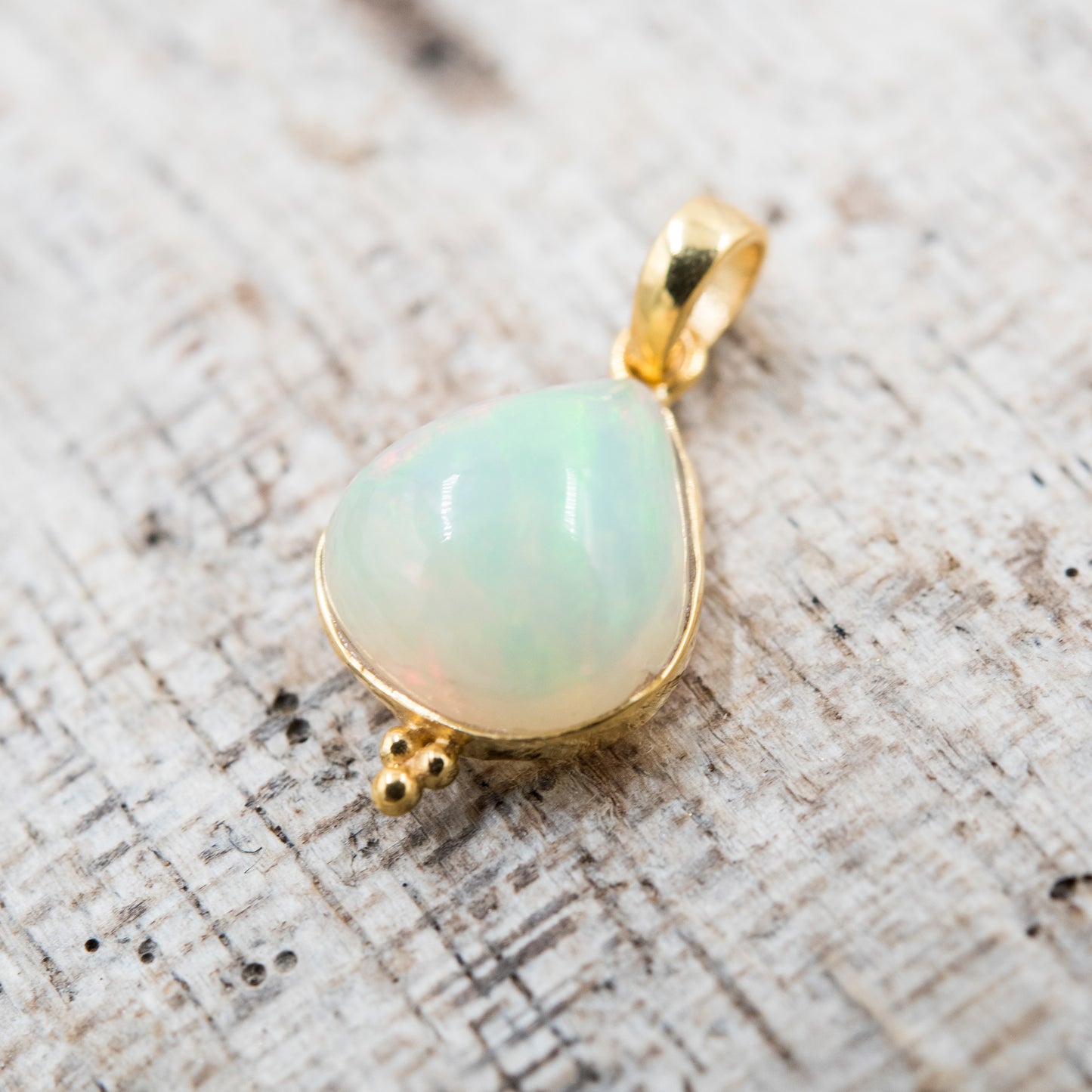 14 Karat Gold | Ethiopian Opal Pendants