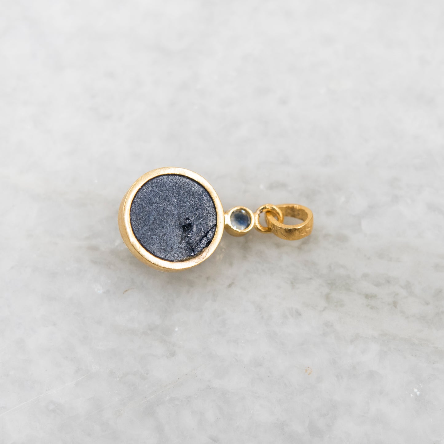 14 Karat Gold | Star Sapphire & Diamond Pendant Collection