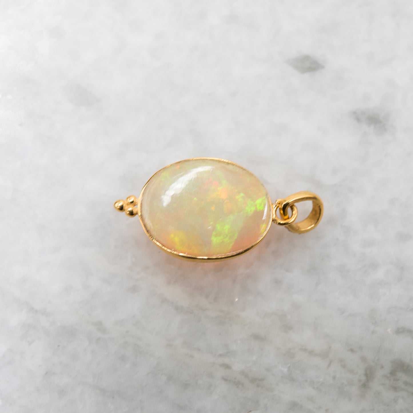 14 Karat Gold | Ethiopian Opal Pendants
