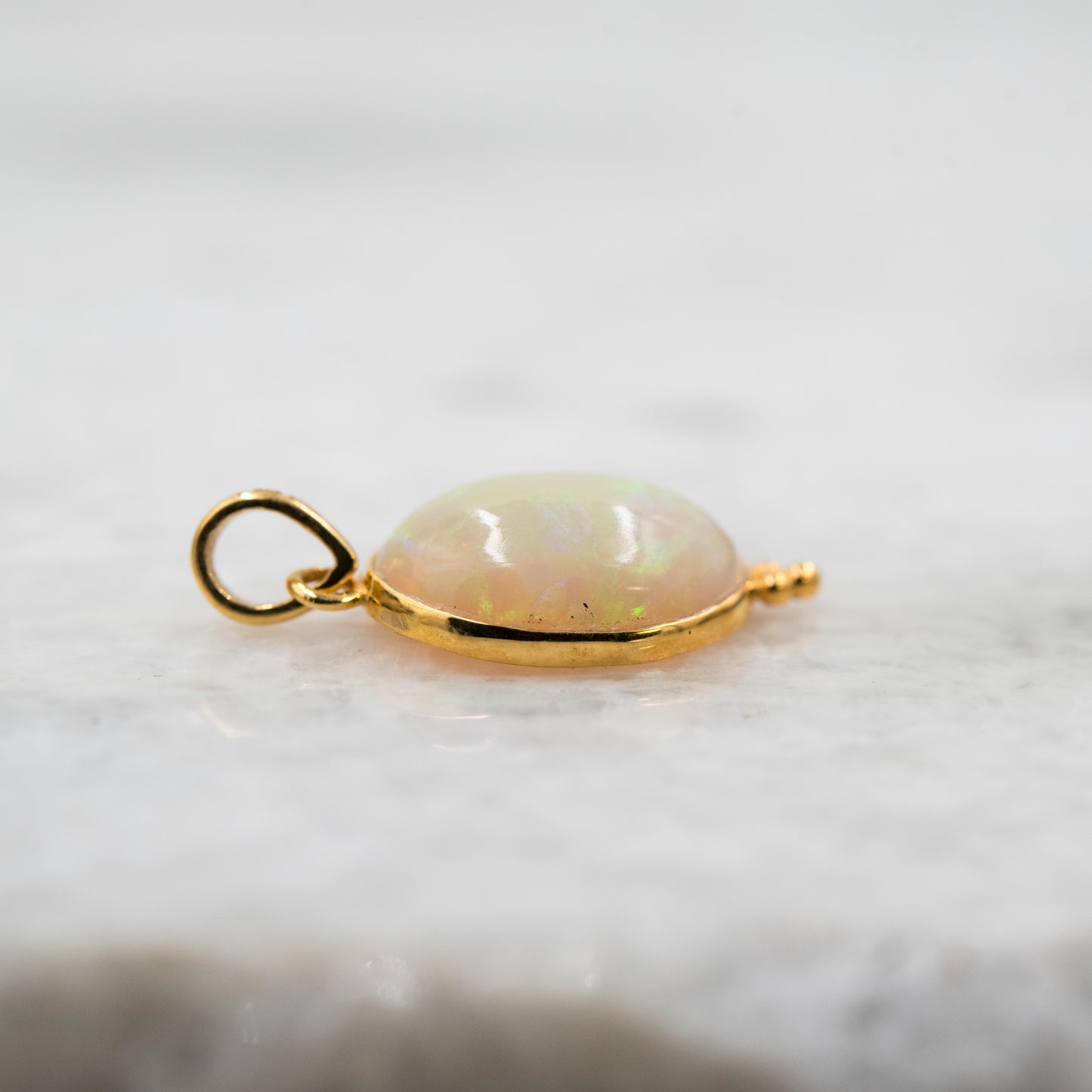14 Karat Gold | Ethiopian Opal Pendants