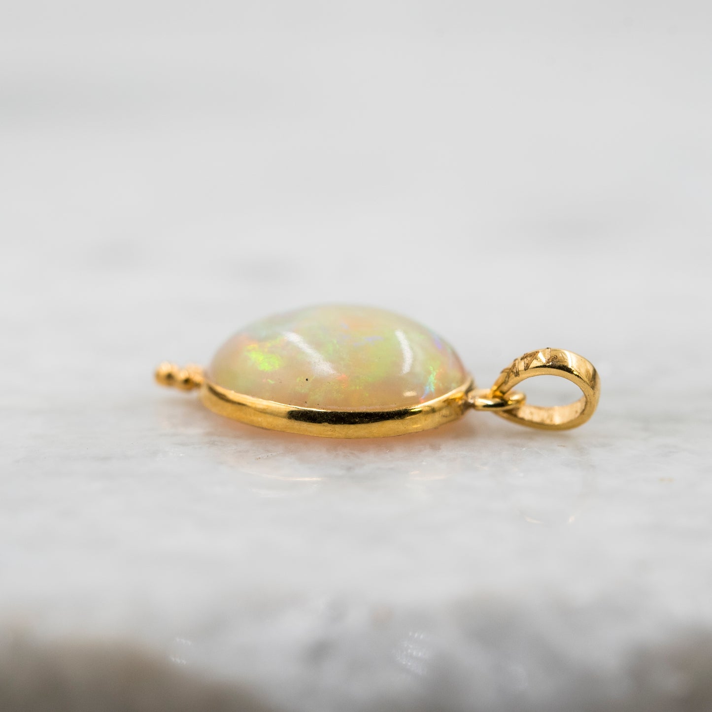14 Karat Gold | Ethiopian Opal Pendants