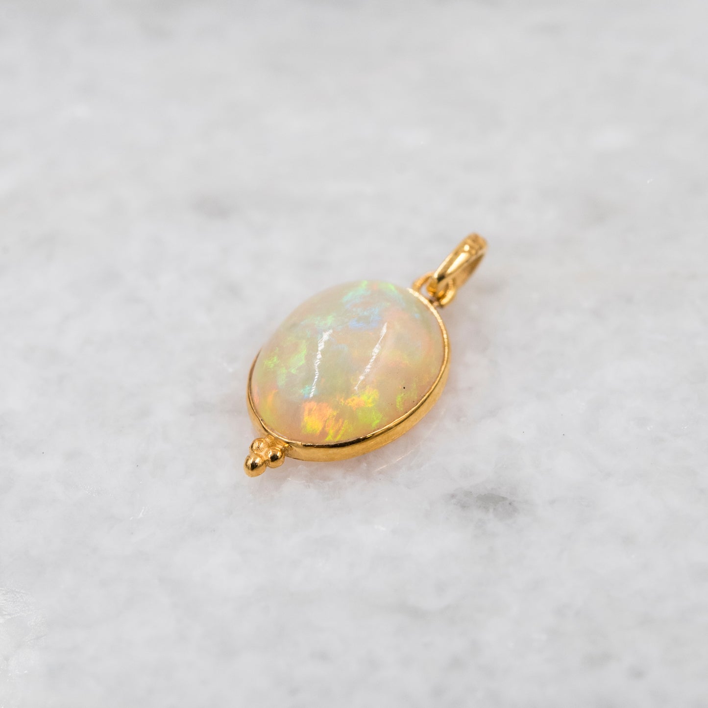 14 Karat Gold | Ethiopian Opal Pendants