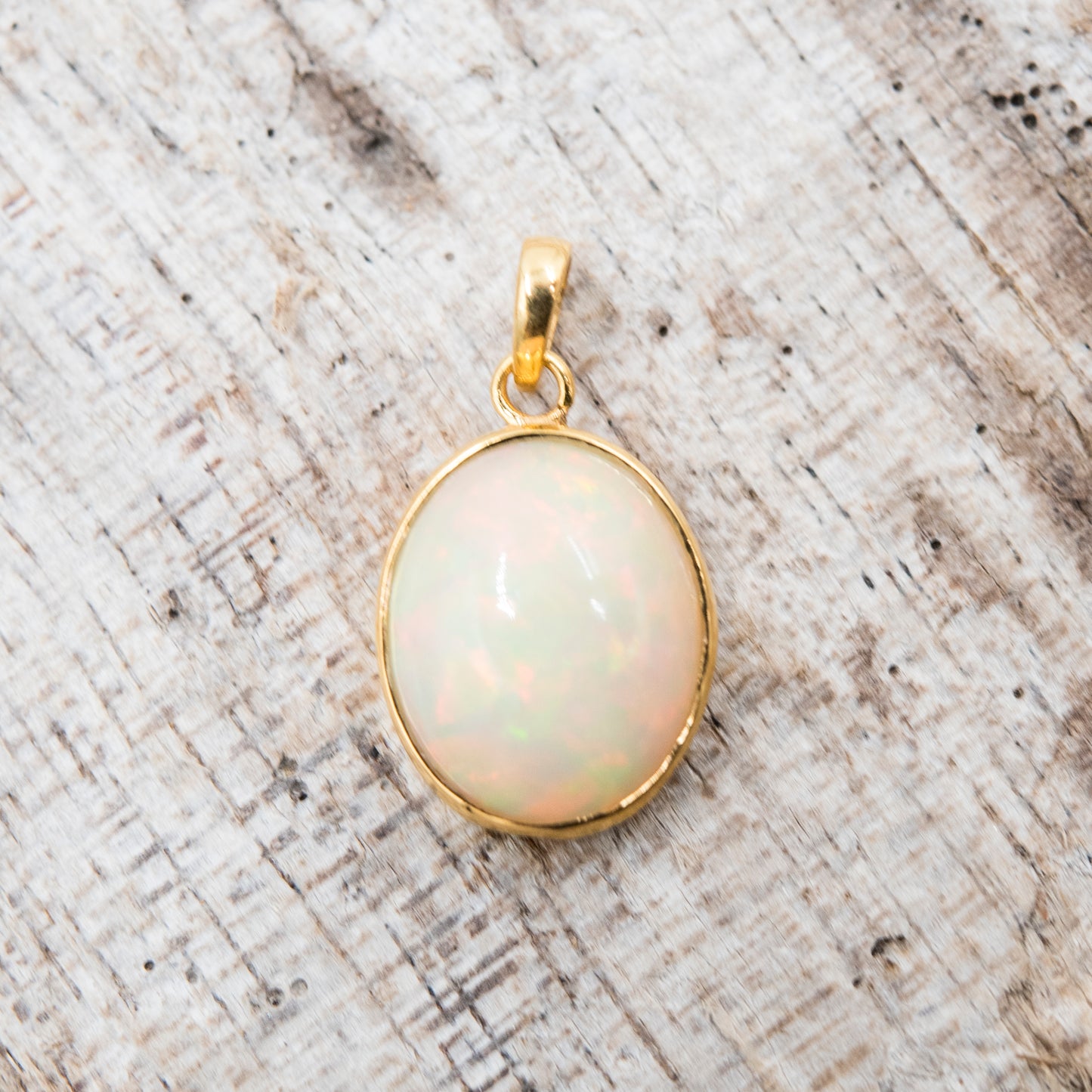 14 Karat Gold | Ethiopian Opal Pendants