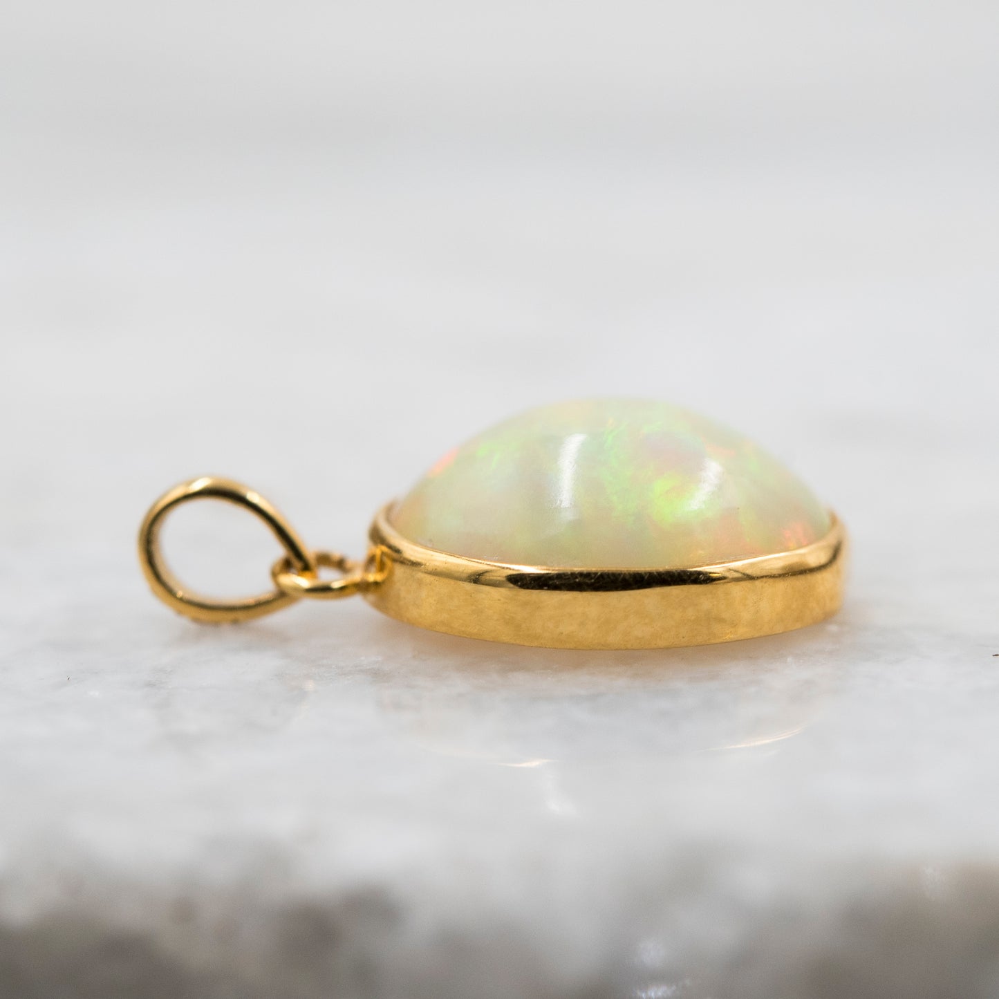 14 Karat Gold | Ethiopian Opal Pendants
