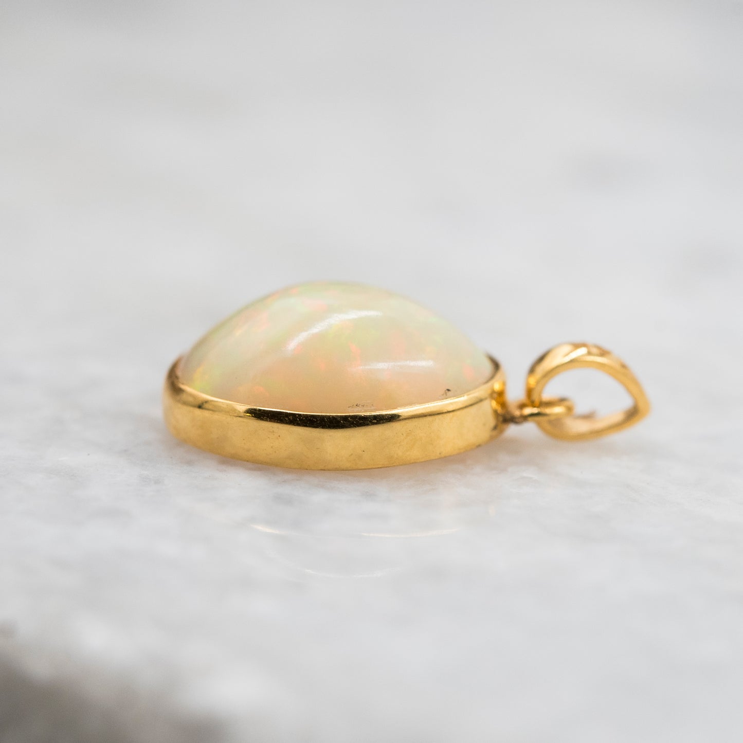 14 Karat Gold | Ethiopian Opal Pendants