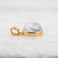 14 Karat Gold | Rainbow Moonstone & Diamond Pendants
