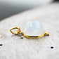 14 Karat Gold | Rainbow Moonstone Pendant