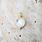 14 Karat Gold | Rainbow Moonstone Pendant