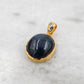 14 Karat Gold | Star Sapphire & Diamond Pendant